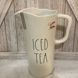 Rae Dunn Iced Tea Melamine Pitcher